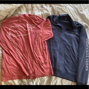 Vineyard Vines Sweatshirt & Tee Pair